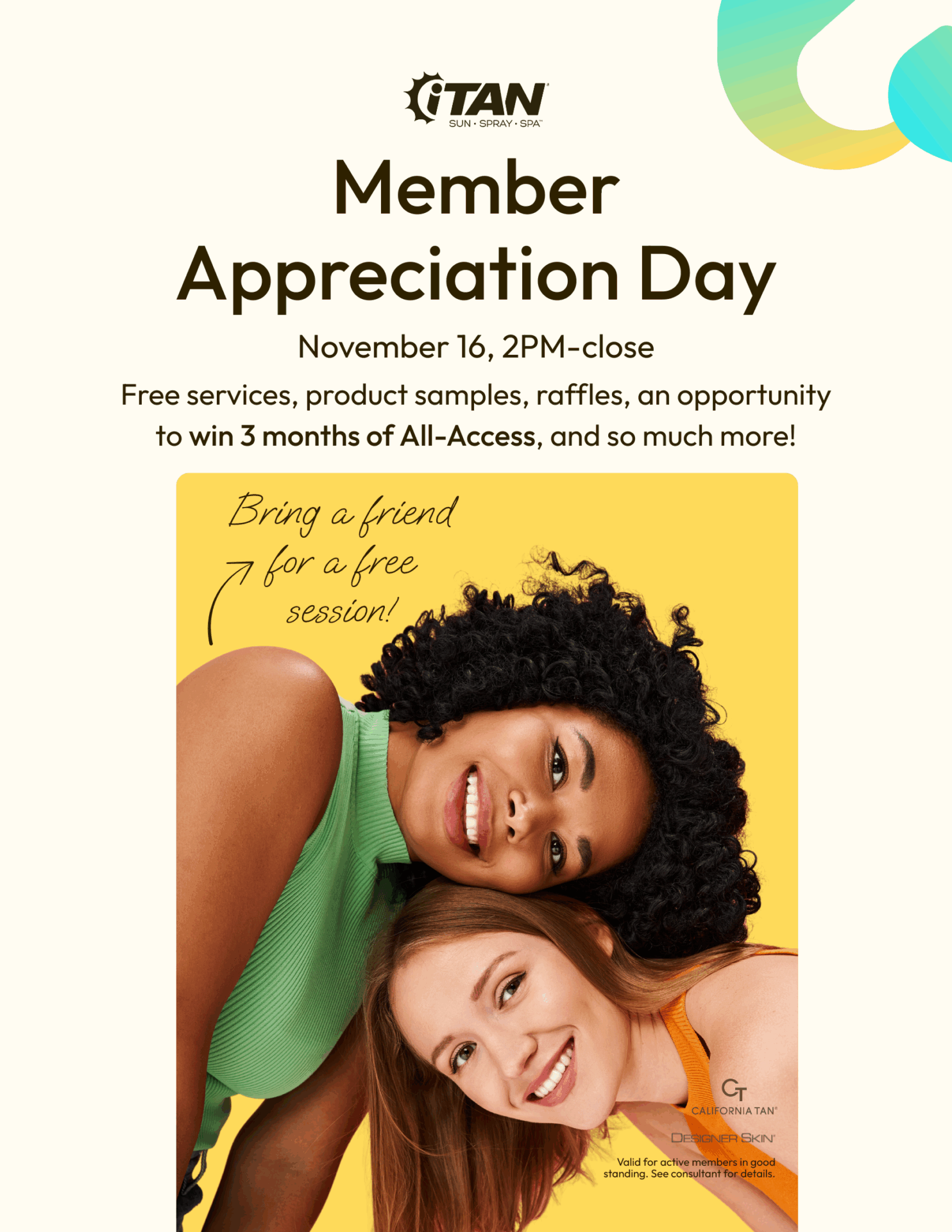 Member Appreciation Flyer